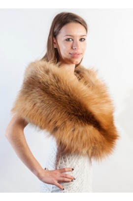 Golden Fox Fur Stole 